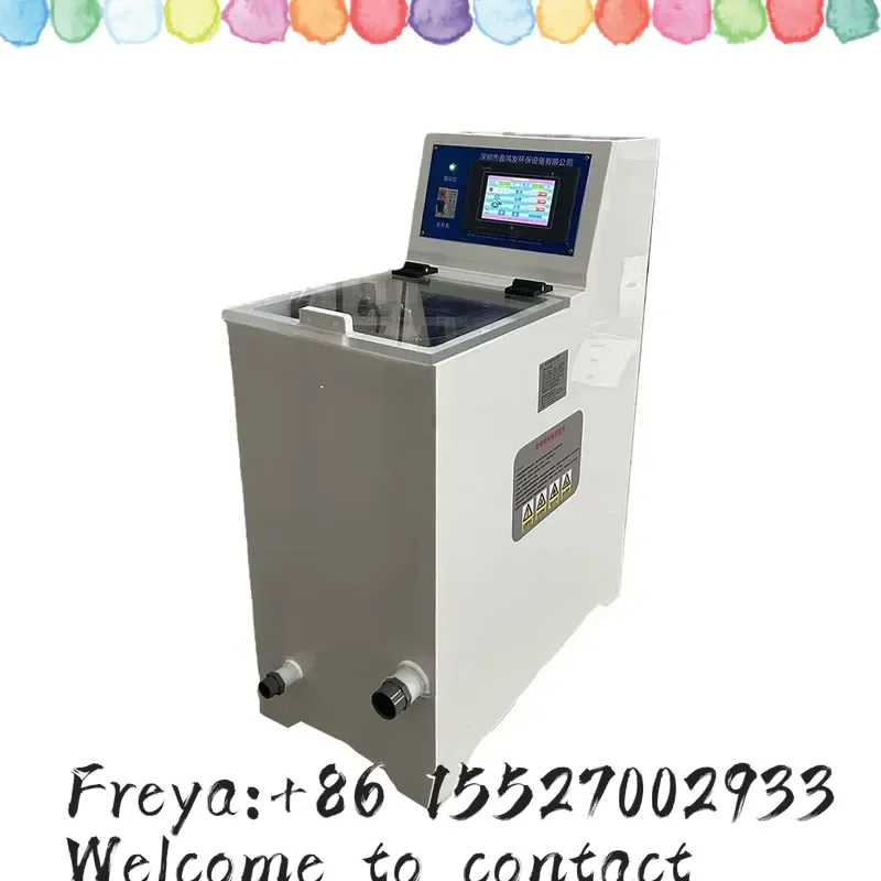 Automatical PLC-Controlled Gold Silver Electrolytic Recovery Machine Motorized Pump for Plating Solution High