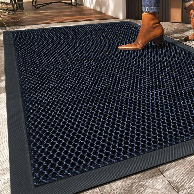 

Villa Home Elastic Door Non-slip Foot Entrance Dirt-resistant Floor 3d Carpet Silicone Cover Cushion Rubber Mat