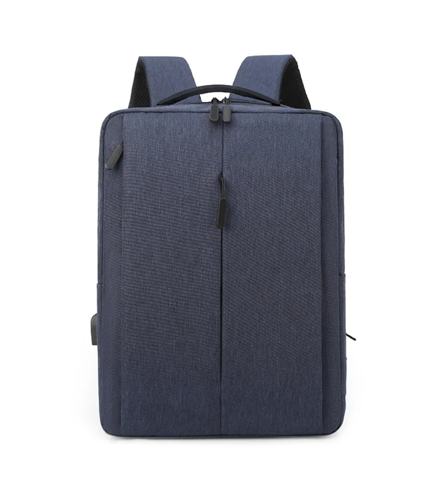 Computer bag large capacity trendy backpack casual schoolbag backpack men's Oxford cloth business
