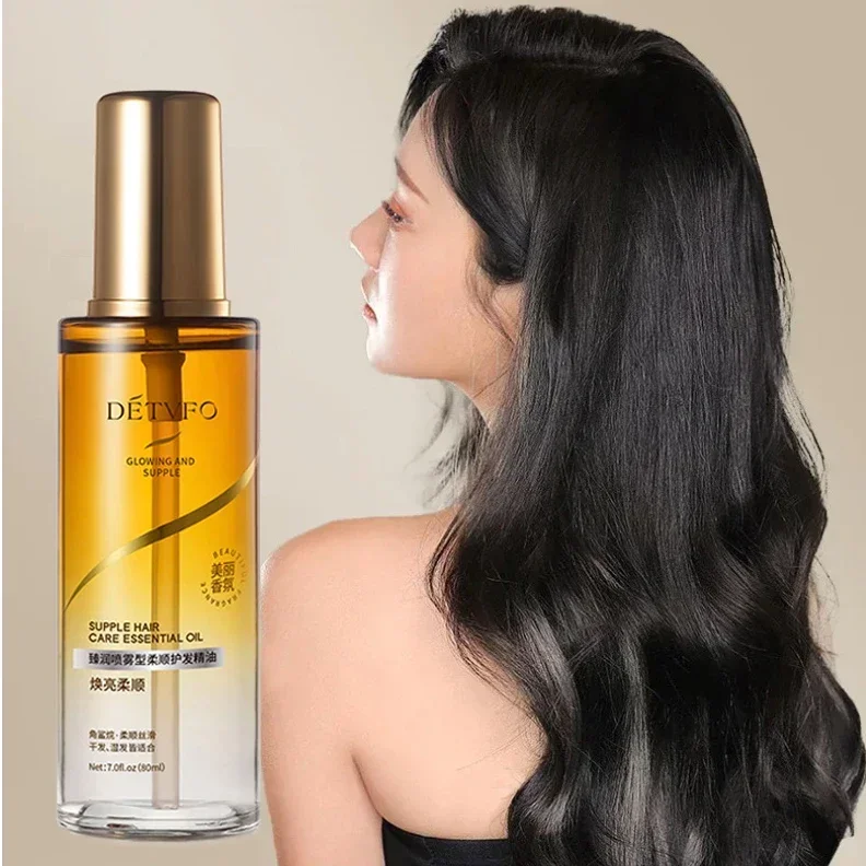 Gentle hair care essential oil spray to improve dry rough and damaged hair care spray Improve Damaged Hair