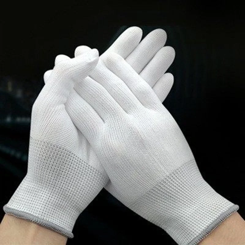 Men's and Women's Nylon Gloves, PU Coated Palm Gloves, Best Work Protective Gloves, Safety Machinery, Work Gloves, Coating, Dust