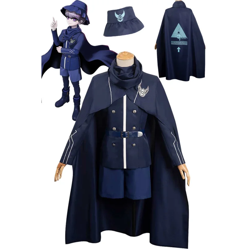 Anime Game Master Detective Archieven Regencode Kostuum Vermomming Youma Cosplay Fantasia Volwassen Mannen Fantasie Halloween Kleding