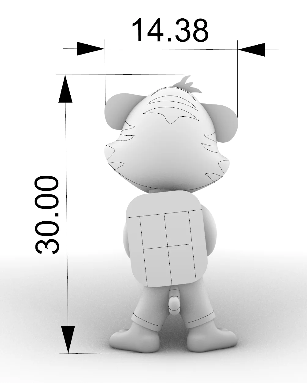 Dmuchany, personalizowany tygrys lub lew, zwierzę z kreskówki z dmuchawą, duży, uroczy dmuchany tygrys.