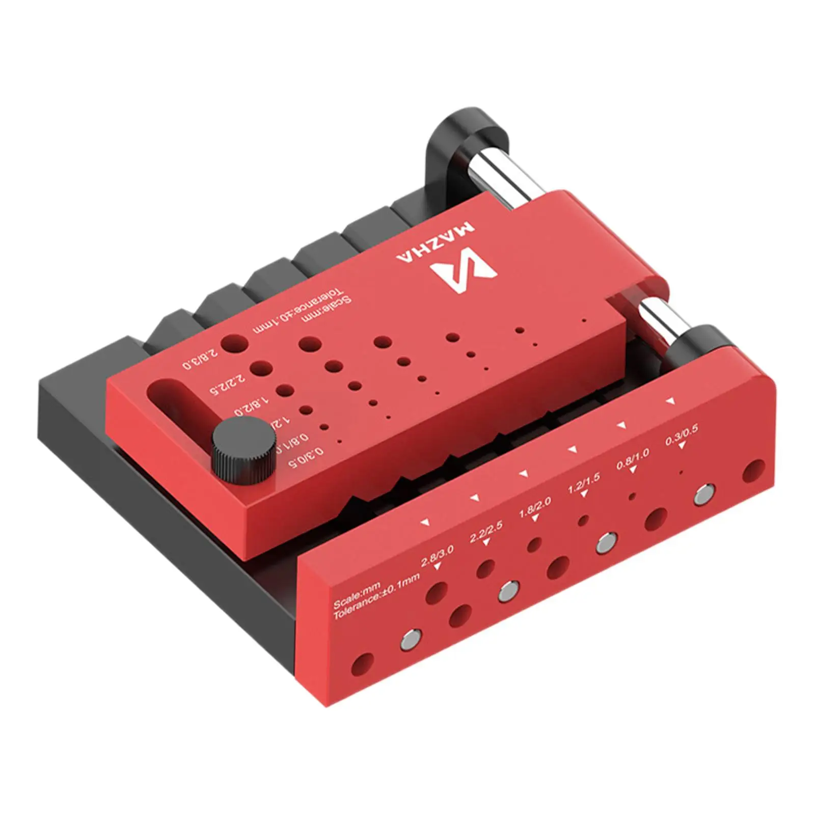 Dowel Jig Kit Puncher Positioners Metal Adjustable Positioning Power Tool