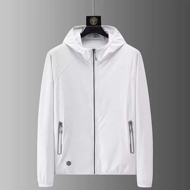 

Летняя уличная новая солнцезащитная одежда с капюшоном для мужчин и женщин, кожаная одежда для рыбалки и езды на велосипеде, быстросохнущая дышащая куртка