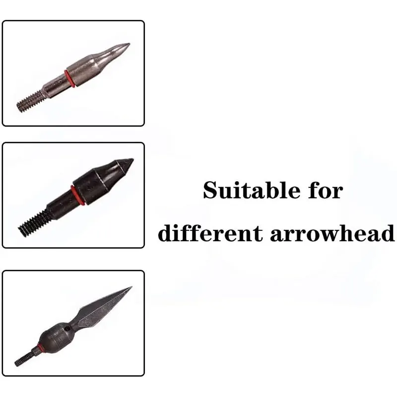 نقاط رؤوس السهم للرماية، أقفال الهدف على شكل حرف O، غسالات مطاطية، ملحقات رياضية خارجية، نقطة سهم برودهيدس