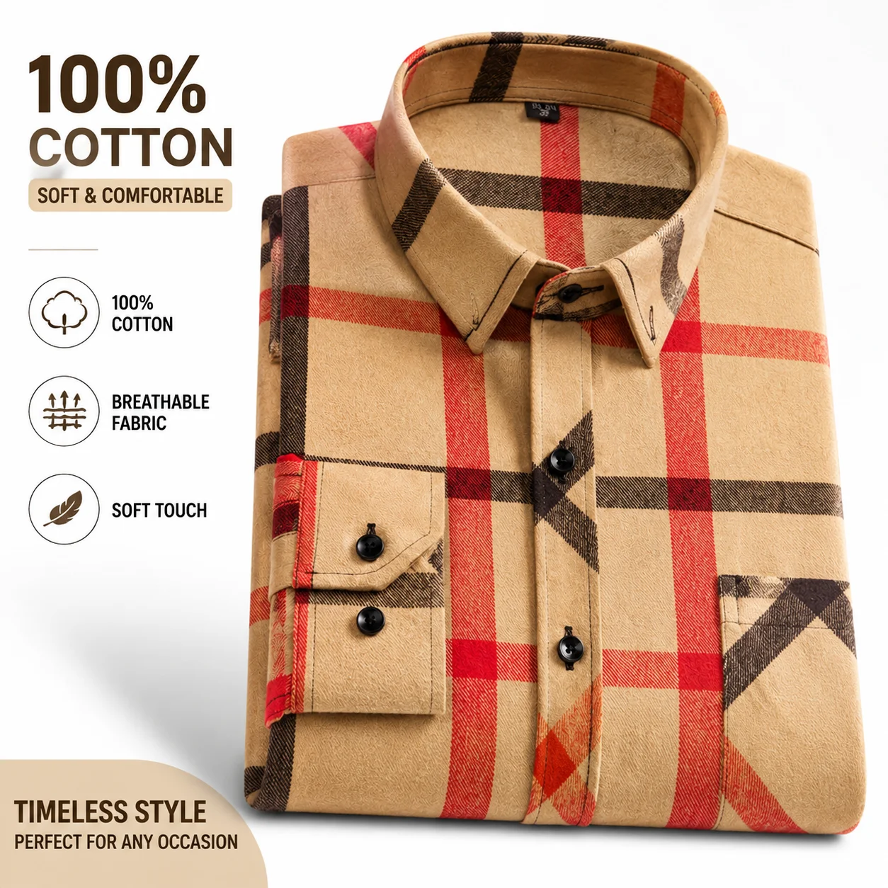 #39 Best Mens Checked Long Sleeve Shirts to Buy In 2026