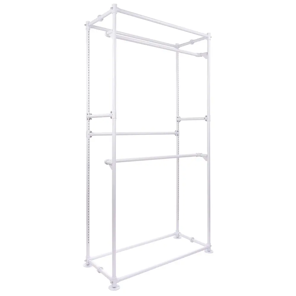 

Multi-functional Movable Garment Rack Portable Lifting Type T-shirt Display Stand