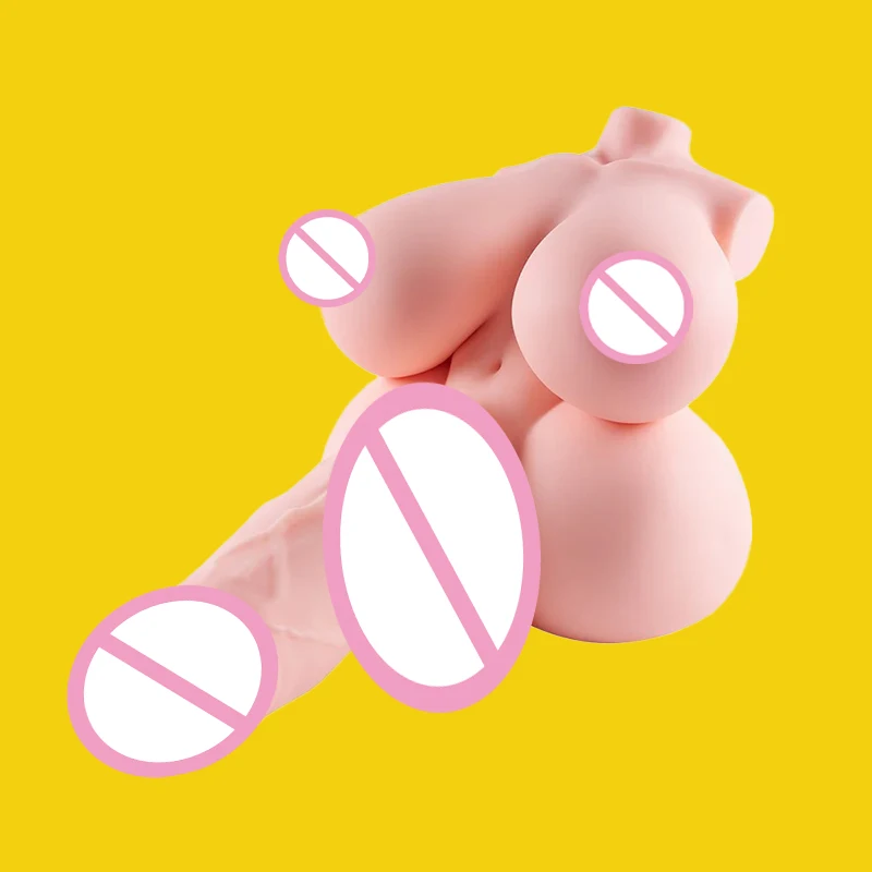 SMVP - High quality 20KG oversized half body sex toy, men's masturbator can penetrate the vagina, anus, breasts, artificial peni