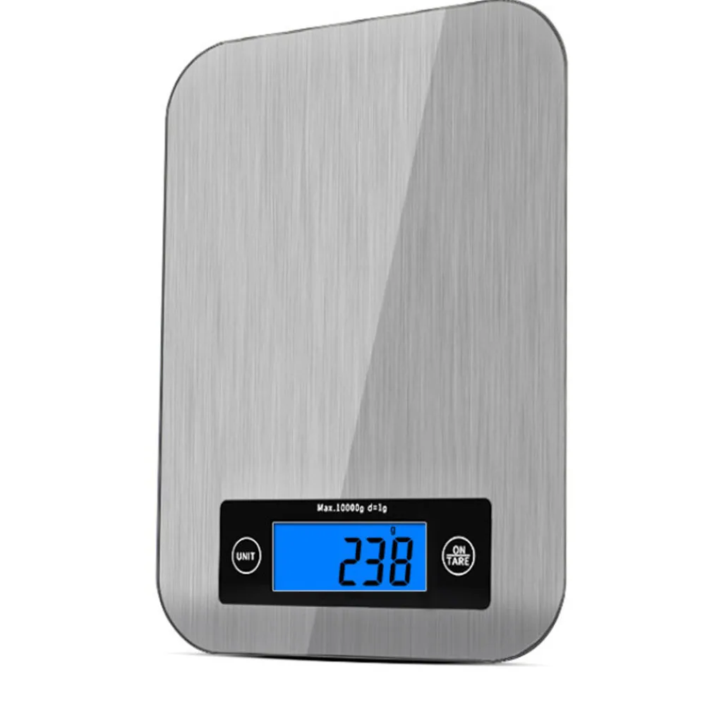 

10Kg Kitchen Stainless Steel Weight High Precision Baking Scale Lcd Display Electronic Scale For Home