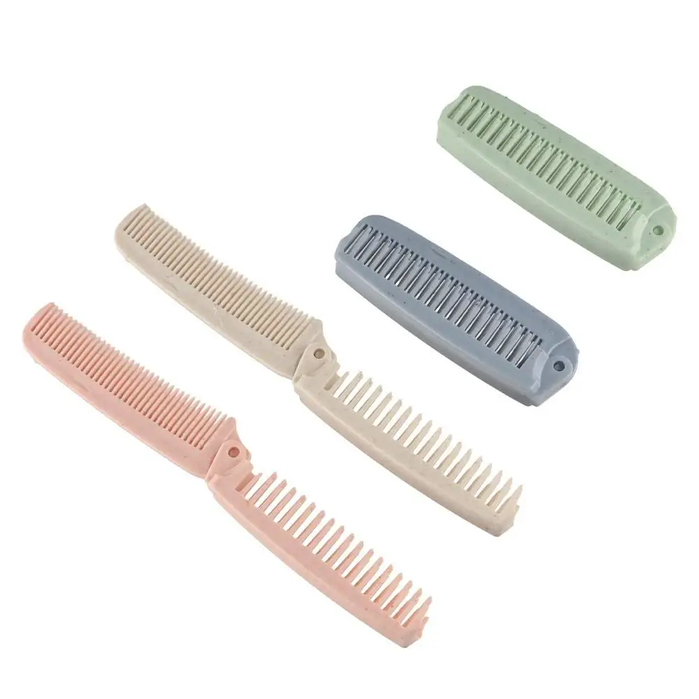 Anti-Static Portable Travel Comb Folding Comb Styling Foldable Hair Comb Hairdressing Tools Professional Massage Hair Comb