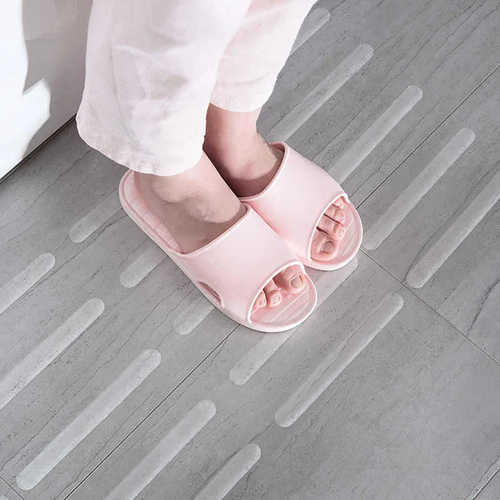 

15Pcs Non-Slip Bathroom Stickers Transparent Anti-Slip Tape for Bathtub Showers Wet Rooms Easy Installation Safe