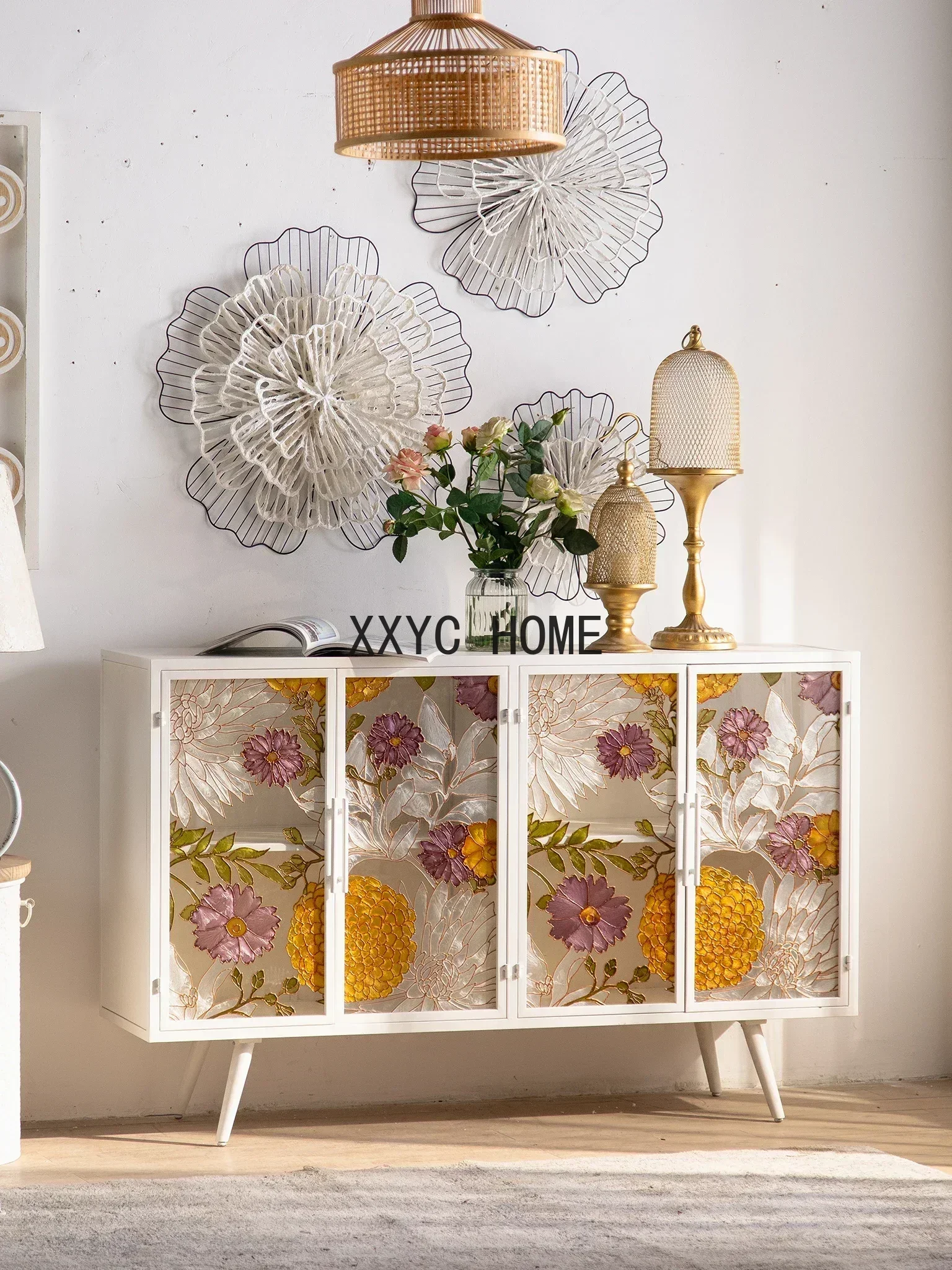 

Floor Painted DoorDisplay Decorative