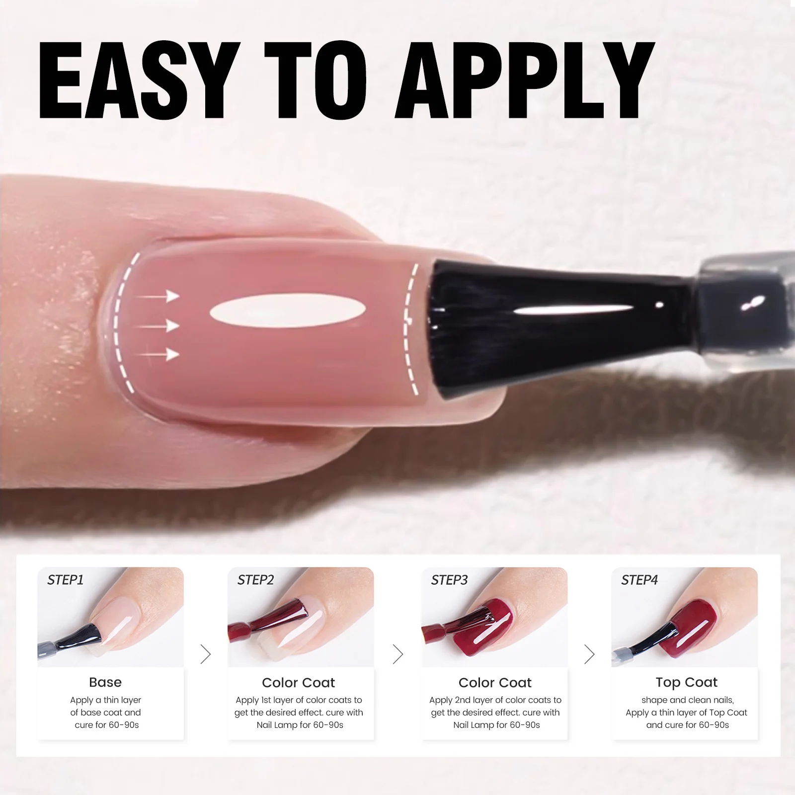 VENALISA VIP5 Nagelgelpoliermittel, 7,5 ml, HEMA/TPO-frei, semi-permanenter Nagellack, Super-Textur, extrem glänzendes, langlebiges Top-Gel – Detail 16