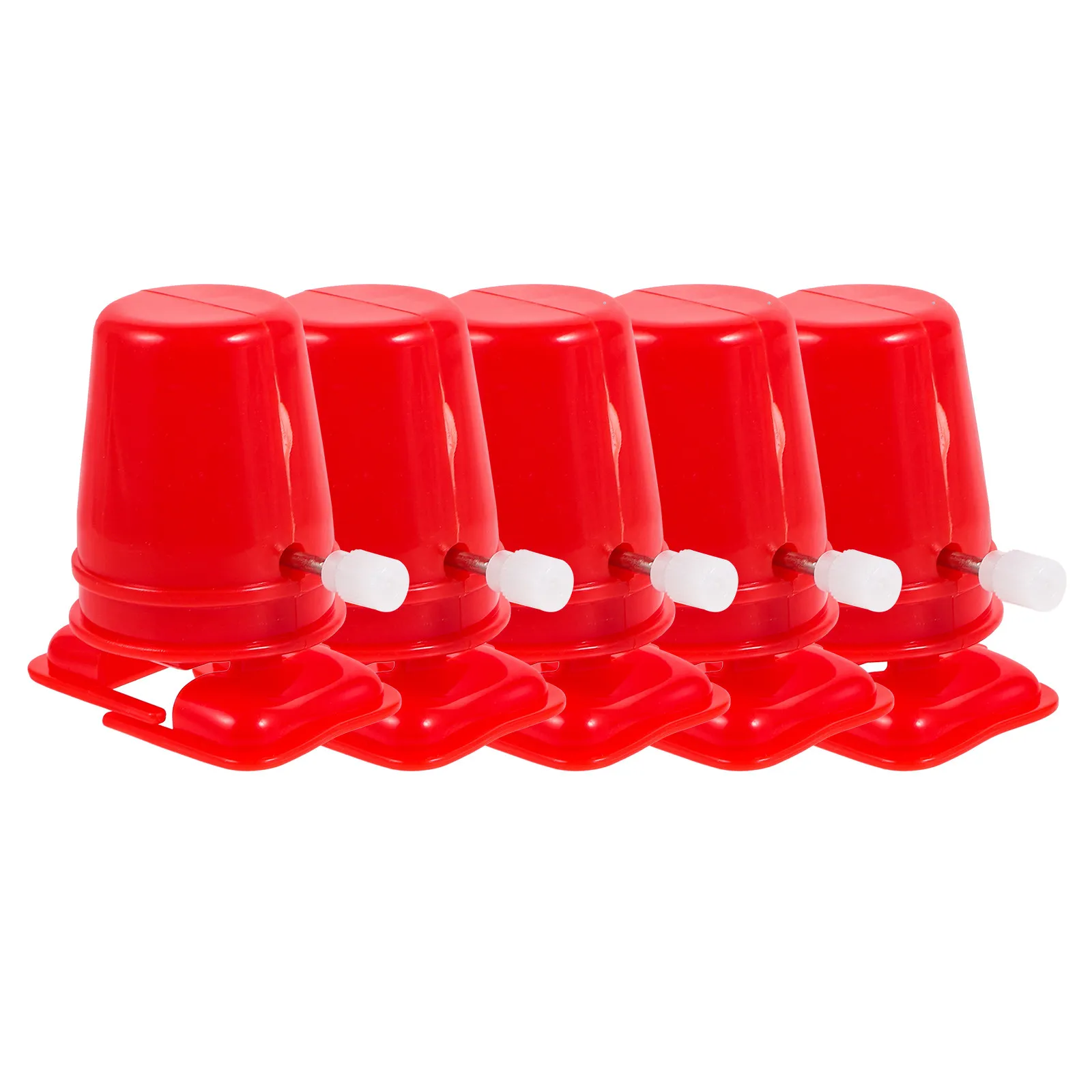 5Pcs Clockwork Movement Walking Mechanism Bright Colorful Replaceable DIY Clay Craft Accessories Perfect for Kids Plaything