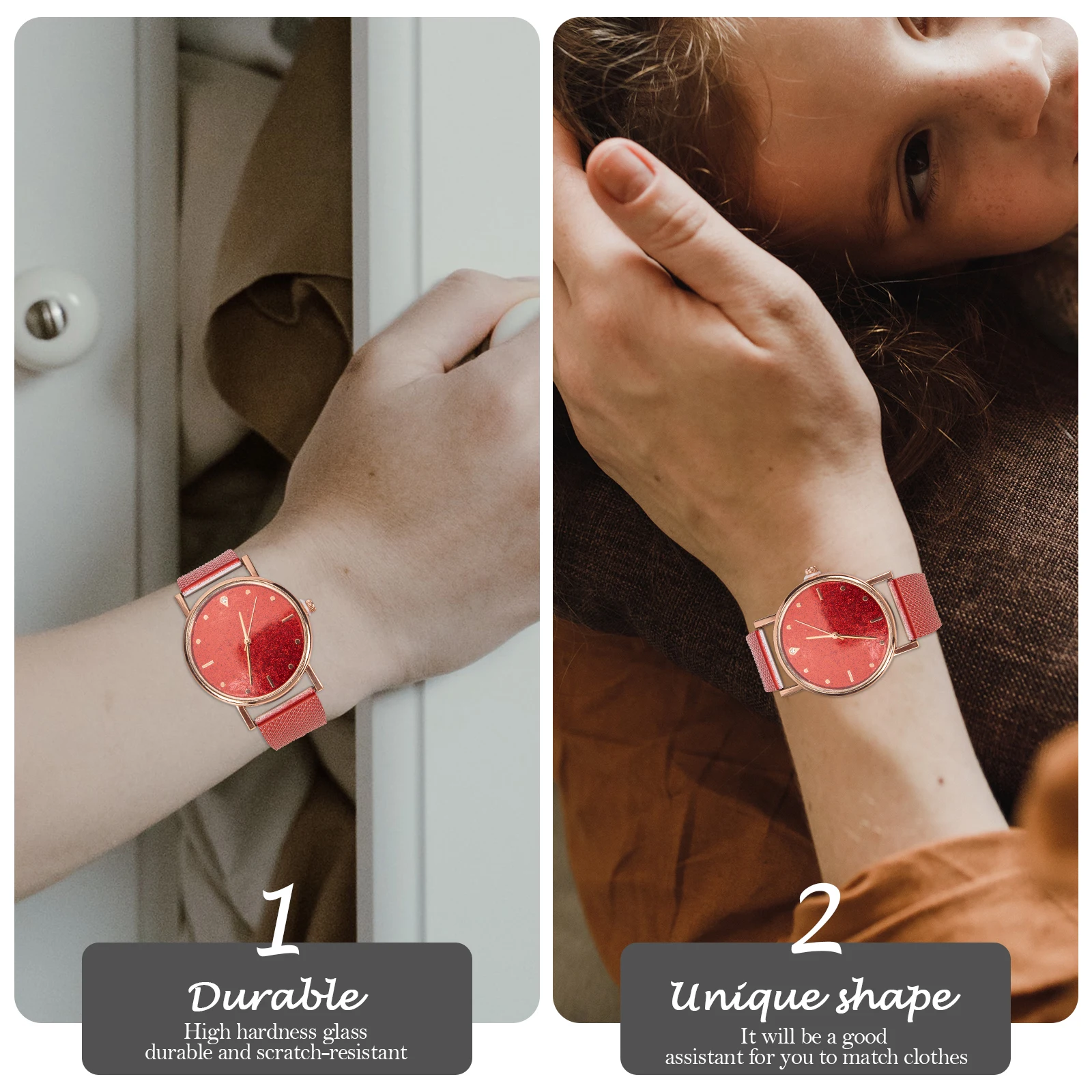 

Quartz Watch Silicone Watches Women Business Wrist for Stainless Steel Wristwatch Child