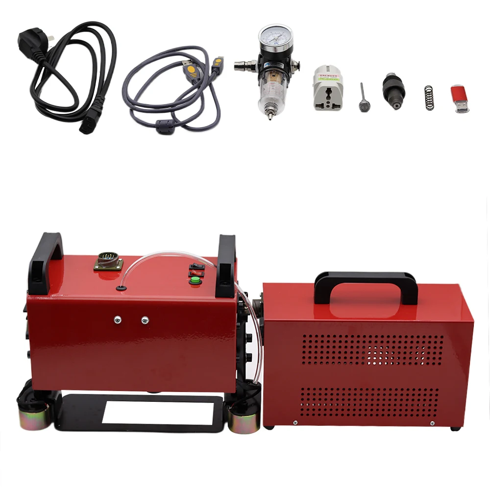 150*50mm Portable Pneumatic Marking Machine for VIN Code Automotive Frame Engine Motorcycle Vehicle Frame Number Engraving
