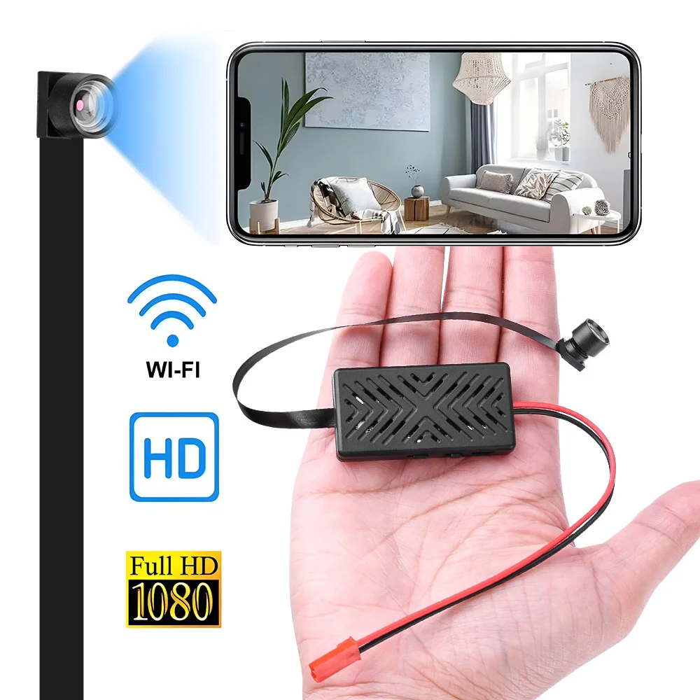 HD 1080P DIY WIFI Mini Camera Module Motion DV P2P Camera Video Recorder Home Security Camcorder Remote Control Support TF Card