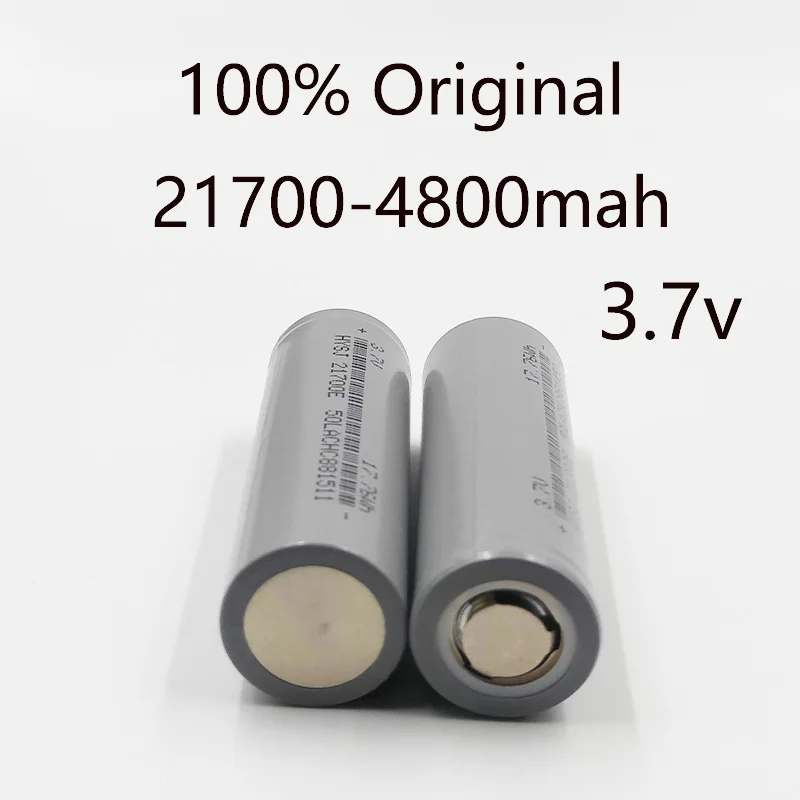 21700 4800mAh 30A Rechargeable lithium-ion high current Batteries power for Tesla Powerbank Camera Flashlight