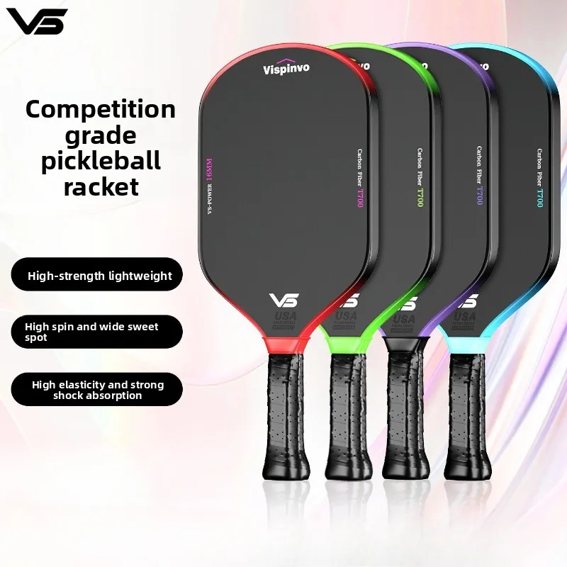 

Toray T700 Carbon Fiber Pickleball Racket Blade Hot-Pressed Integrated Professional Tournament-Level Racket