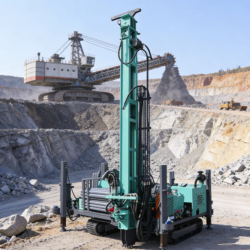 Long-Distance-Control Easy-to-Operate RC Crawler Reverse Circulation Rig Essential Gear Bearing Core Powder Sampling Rig