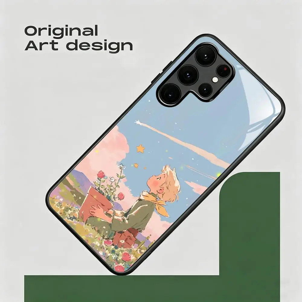 Hot Anime The Little Prince Phone Case For Samsung S26 S25 S24 S23 S22 S21 S20 Plus Ultra Note20 Glass Magnetic Case view 2
