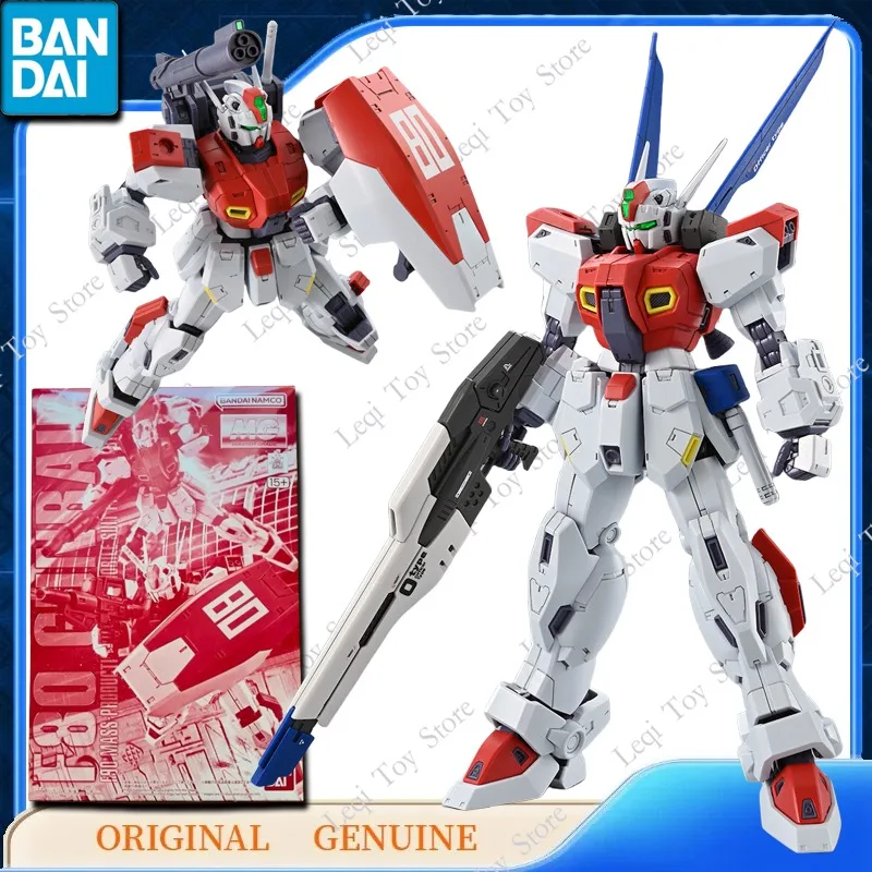 

Bandai оригинальные GUNDAM MG F80 GUNRAID, экшн-фигурки аниме, игрушки для мальчиков и девочек, детский подарок, сборная модель, украшения