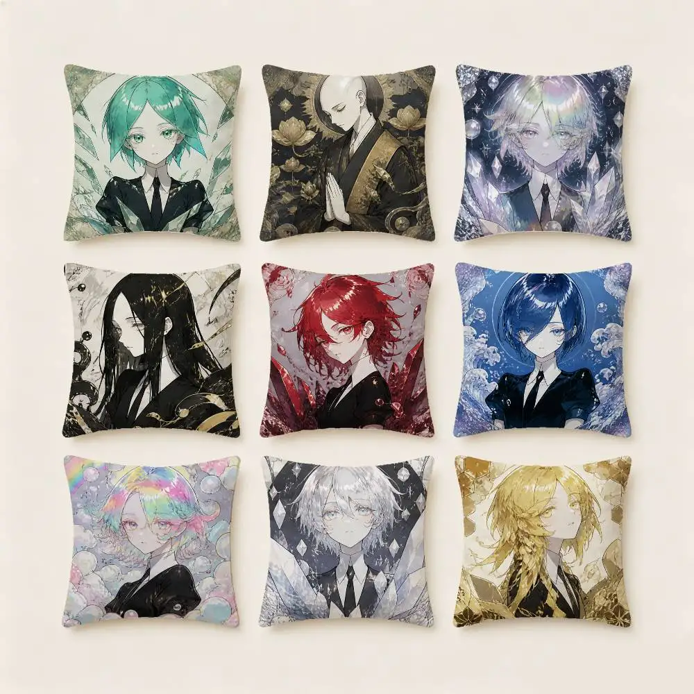 Land Of The Lustrous Pillow Case Fashion Square Pillowcase Bedroom Sofa Room Ins Decoration Leisure