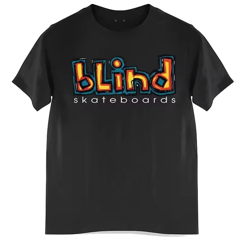 

Playeras De Mujeres TShirt Men Mens Clothing Homme Mens New in Top Tees Tee Shirt Homme Tshirts for Men Blind Skateboard T-shirt