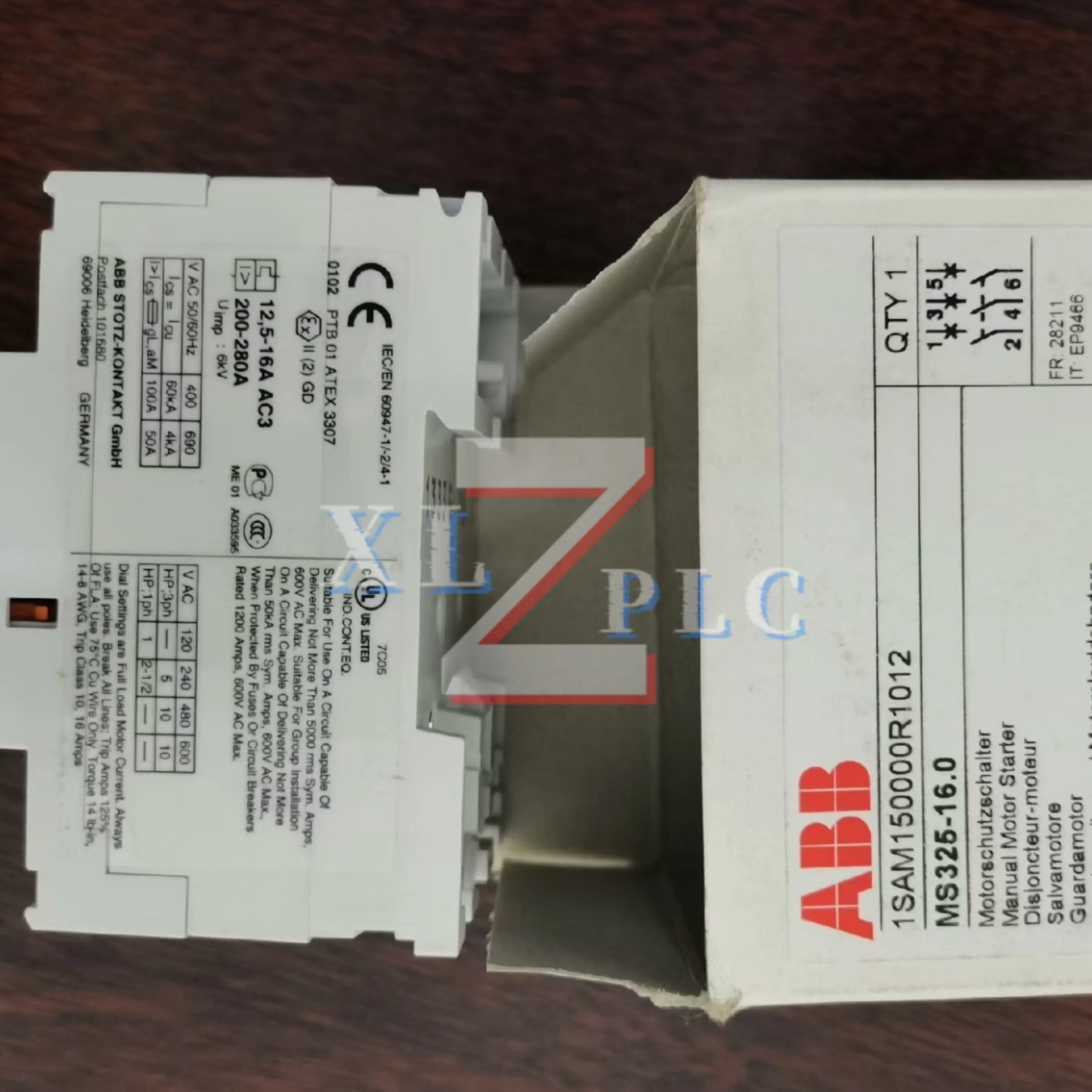회로 차단기 새로운 원본 MS325-12.5 MS325-16