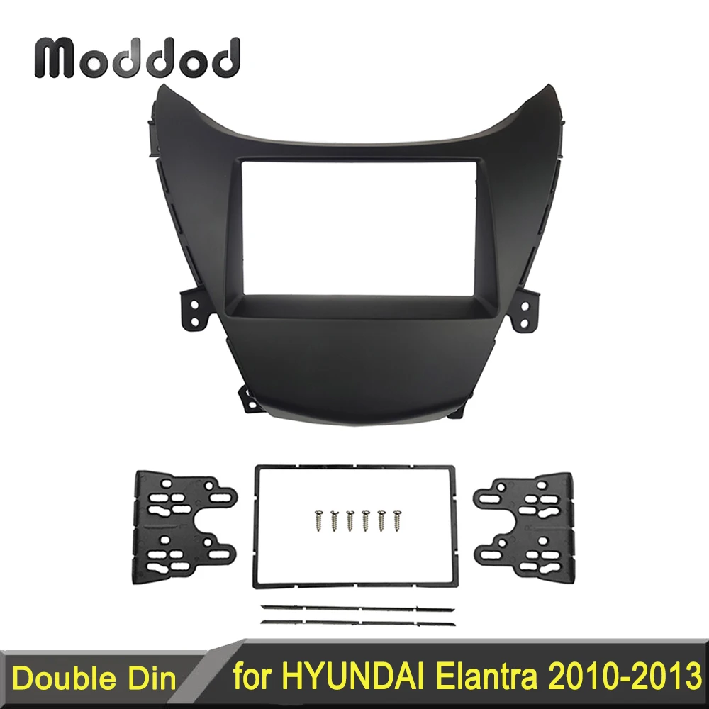 

Двойная Рама для радио, 2 Din, для HYUNDAI Elantra Avante MD 2010-2013, стерео, GPS, DVD-плеер, Установочная панель, комплект крепления для приборной панели