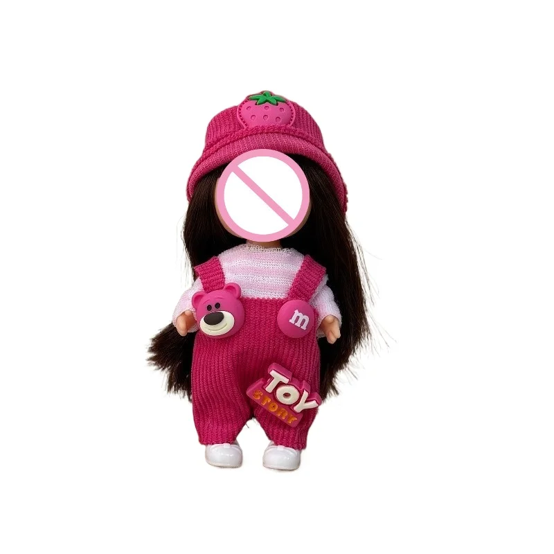 Doll Clothing Suitable for 14 Mini Potato Dolls and 16cm Dolls DIY Dressing Set Toy Accessories，No Doll