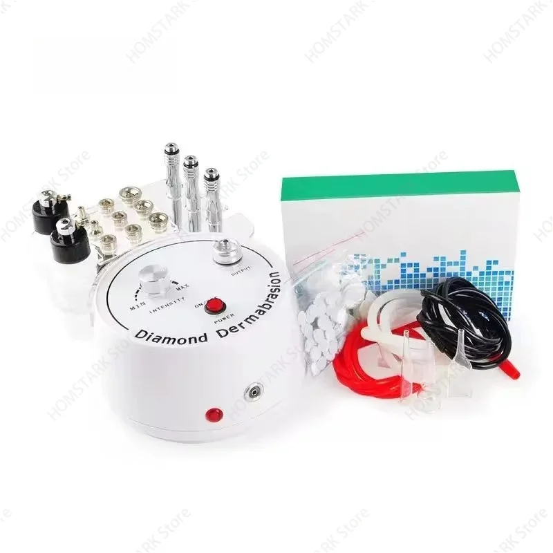 Diamond Microdermabrasion Machine, Diamond Tip Skin Care Device for Pigment Correction Facial Exfoliation Salon Home Beauty Tool