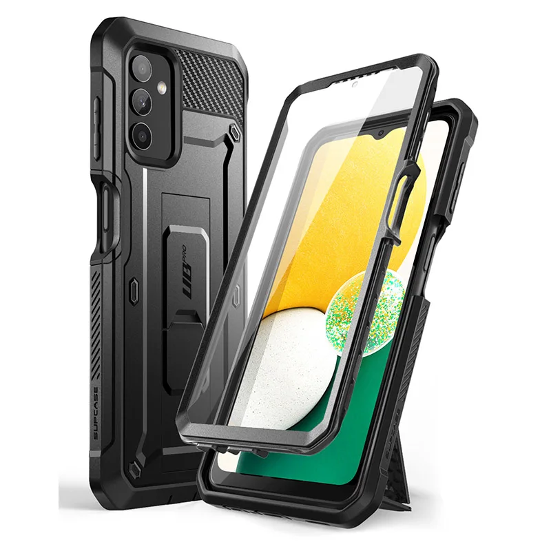 For Samsung Galaxy A13 Case 4G/5G (2021) SUPCASE UB Pro Full-Body Rugged Holster & Kickstand Case with Built-in Screen Protector