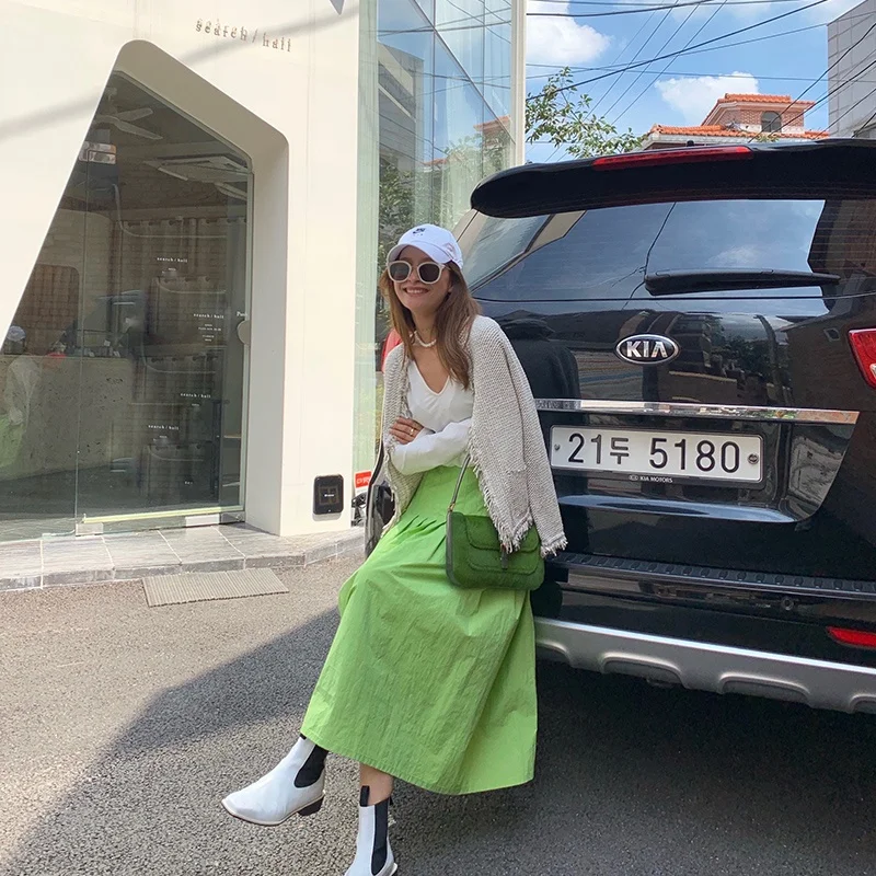 

Blue Collection Spring Autumn Pure Color Lazy Sle Open Cardigan Hollow out Knitted Outerwear Women's Cotton Long Sve Sli...