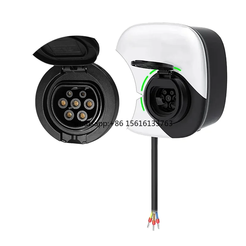 

BOULT WP21 New AC 16A 32A EV Charging Station with IP65 Double Cable Home Untethered 7-22 kW Type2 Plug EU Market