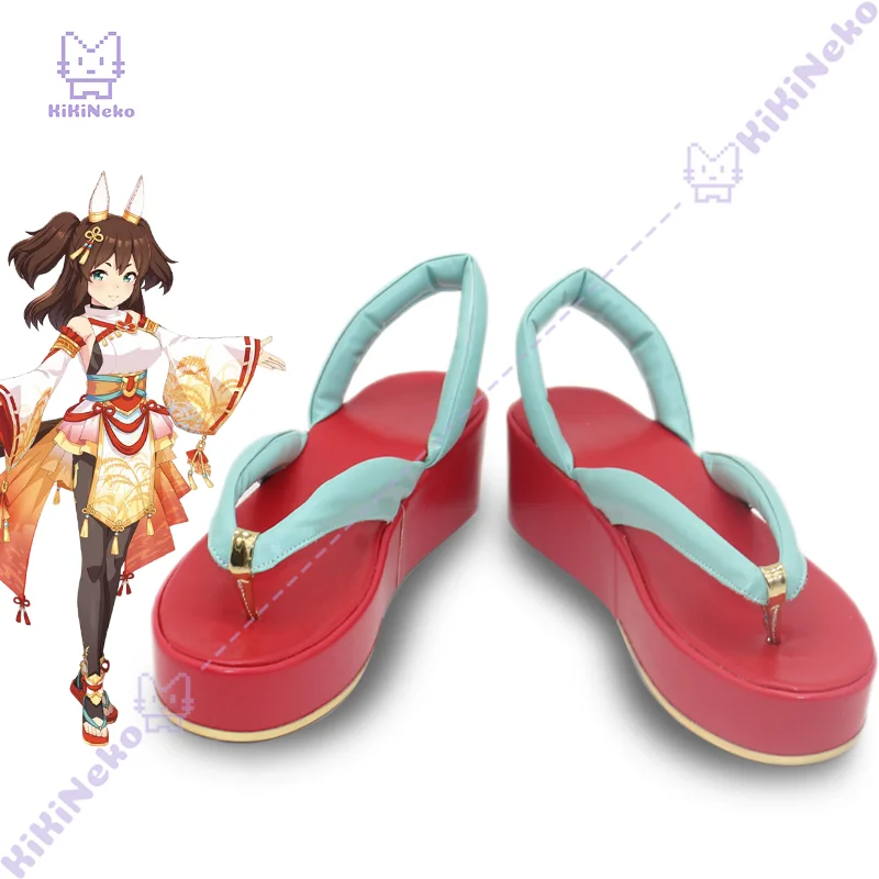 

Game Pretty Derby Inari One Cosplay Shoes Downtown Superstar Cosplay Boots For Halloween Carnival Cosplay Event Adult Women Men