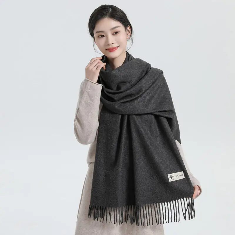 وشاح من الصوف طالب الخريف الشتاء شرابة رشاقته الدفء يندبروف تنوعا موضة حسن المظهر المشاعر لينة لزجة امرأة شال