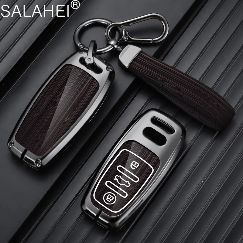 

Leather Car Remote Key Case Cover Shell For Audi A1 A3 8V A4 B8 B9 A5 A6 C7 A7 A8 Q3 Q5 Q7 S4 S6 S7 S8 R8 TT Holder Accessories