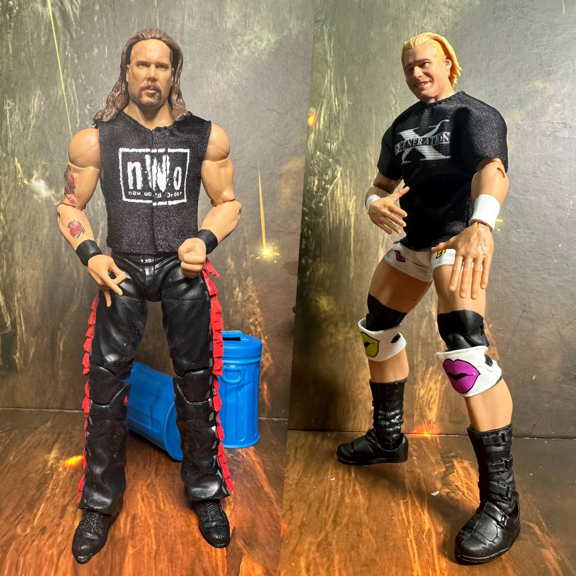 6,5 ''Kevin Nash Billy Gunn WWE AEW figura de acción Elite lucha colección de exhibición Festival regalo para niños