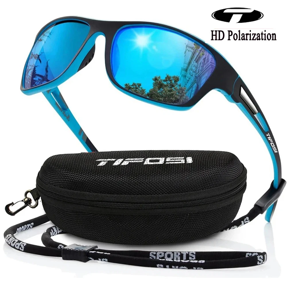 

New tifosi Men Women Polarized Sunglasses for Outdoor Sport Fishing Sun Glasses UV400 Protection Driving Eyeglasses