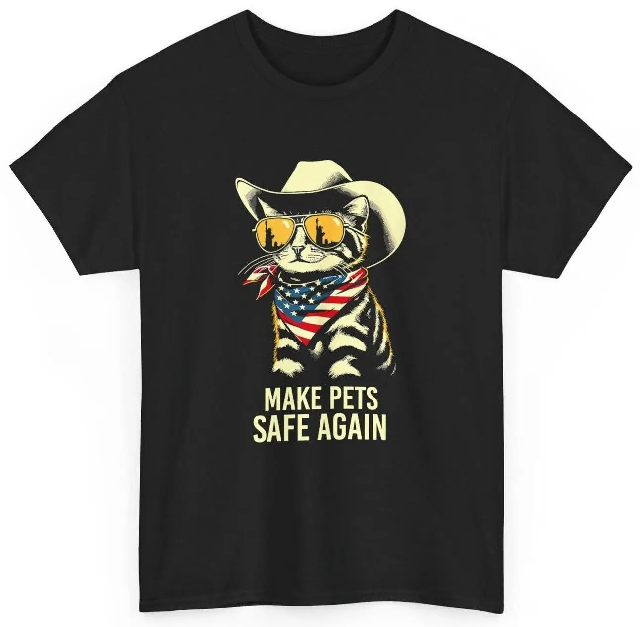 Make Pets Safe Again T-Shirt, Trump Shirt for Donald Trump 2024