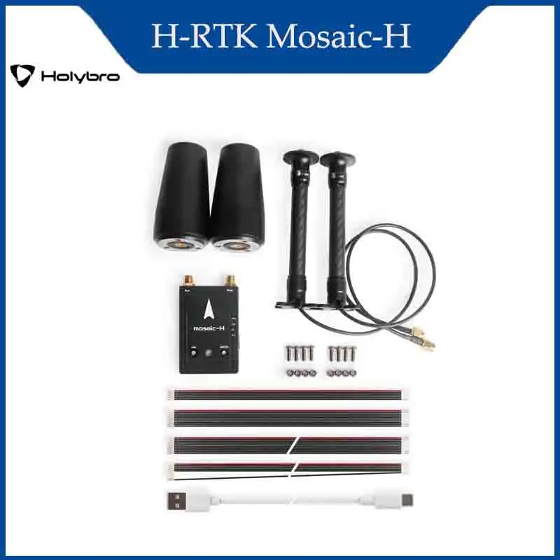 

Модуль GPS Holybro H-RTK mosaic-H (с двумя антеннами и определением направления) с магнитометром IST8310 для дронов/квадрокоптеров/мультикоптеров/радиоуправляемых самолетов
