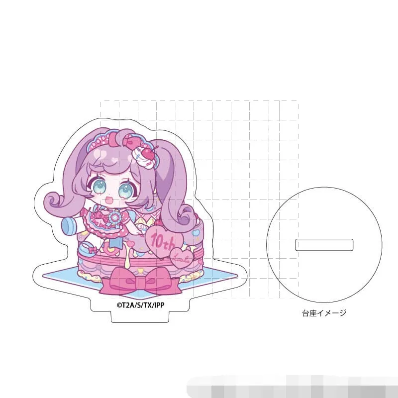 Game Minami Mirei Manaka Laala Yumekawa Yui Acrylic Stand Doll Anime Shiratama Mikan Mini Figure Model Cosplay Toy Gift