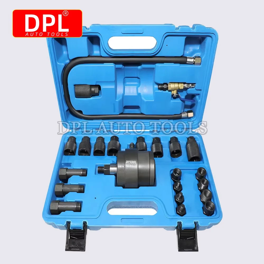 

23pc DIESEL INJECTOR PULLER Pneumatic injector extractor puller kit Professional