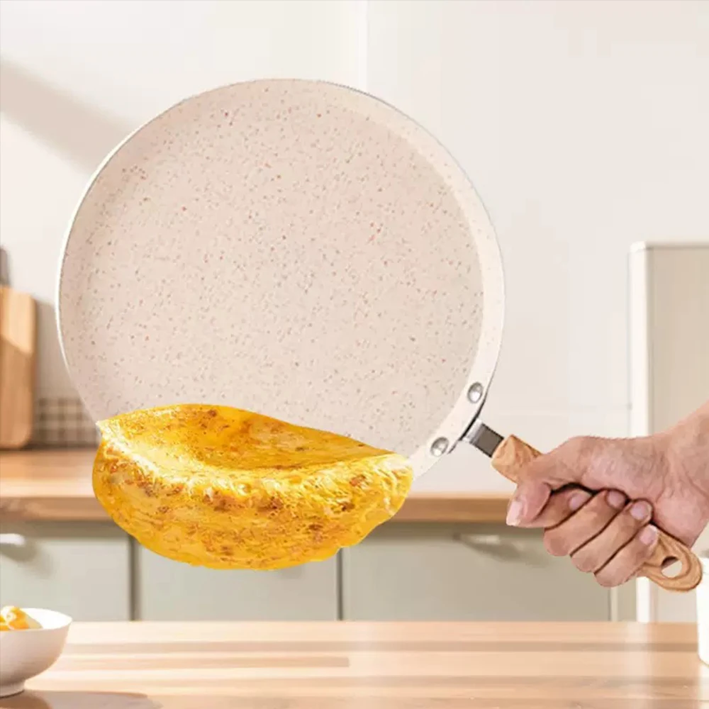 Thousand layer Pizza Frying Pan Omelet Pan Steak Pot Cooking for Induction Gas Stove Kitchen Cookware Non-Stick Pancake Saucepan