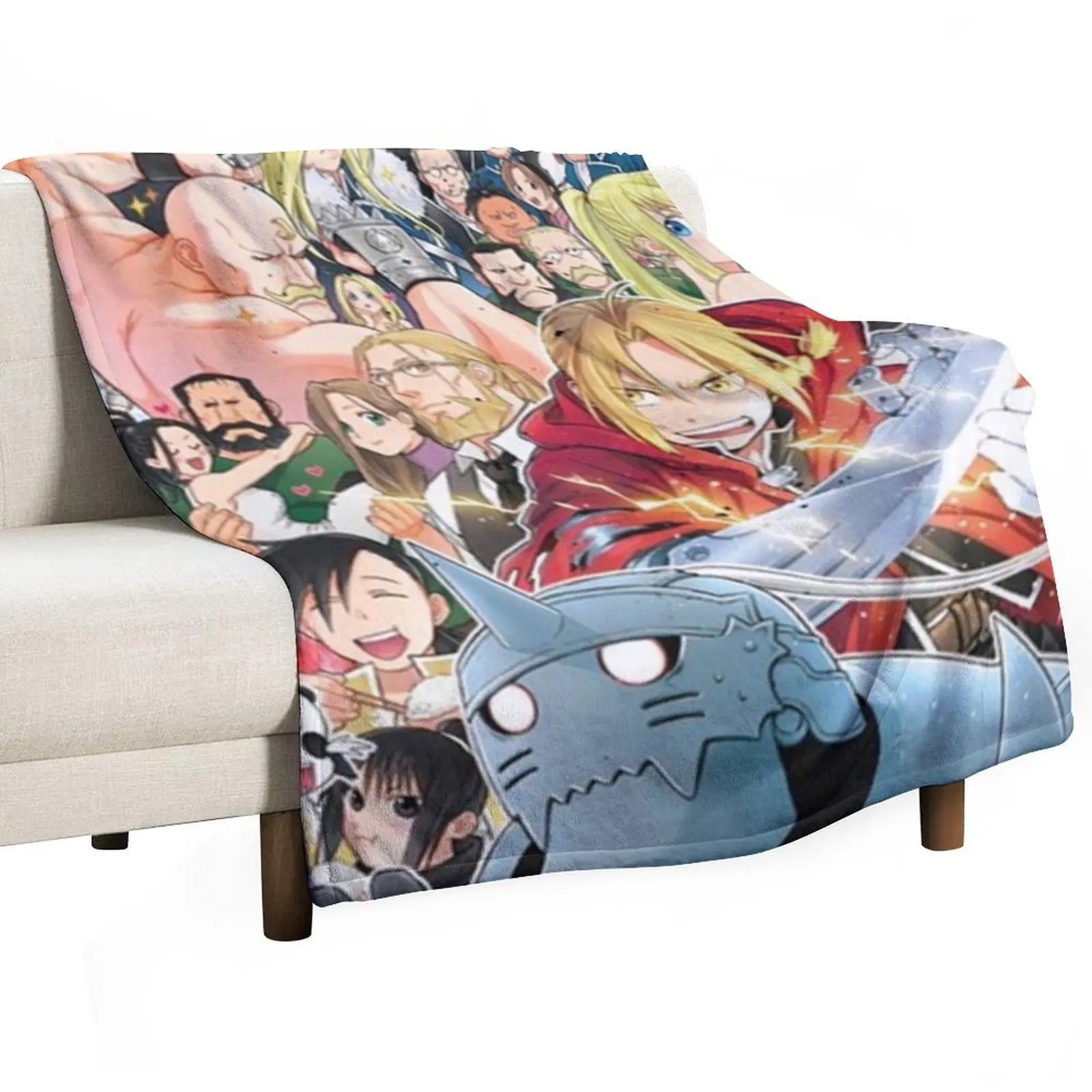 

fma Throw Blanket Nap Comforter Blankets