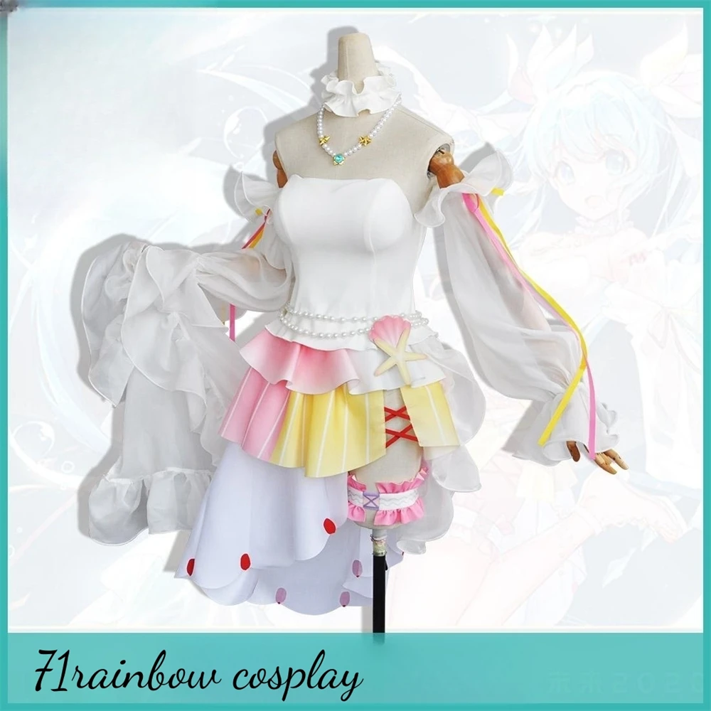 

Miku With You 2020 Cosplay Costume Anime VOCALOID Miku Ver. Christmas Cosplay Dress MIKU Cosplay