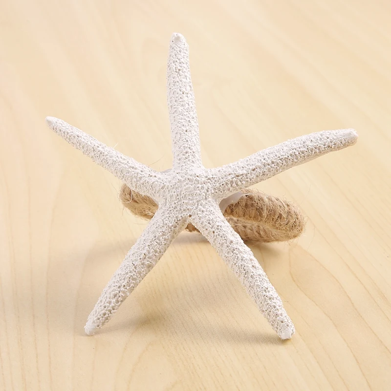 Napkin Rings Set Of 12, Sea Star Napkin Ring For Starfish Serviette For Tables, Wedding, Birthday, Banquet, Christmas