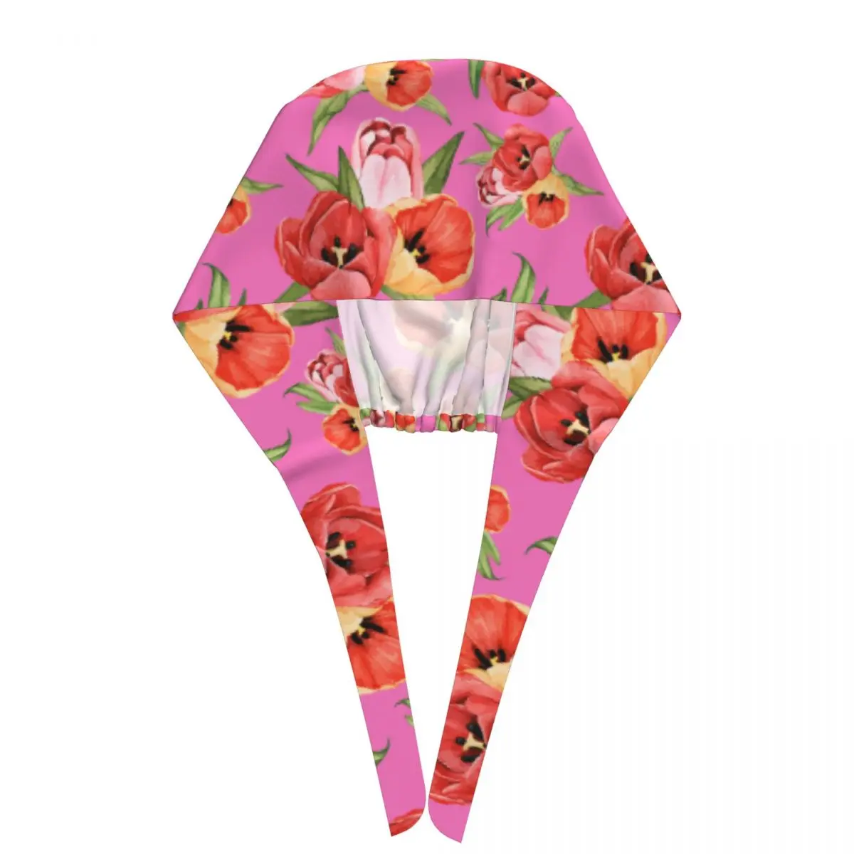 Scrub Caps Medical Nurse Hat Doctors Nurses Tulip Flower Isolated Hospital Healthcare Surgeon Dental working Head caps